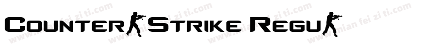 Counter-Strike Regu字体转换